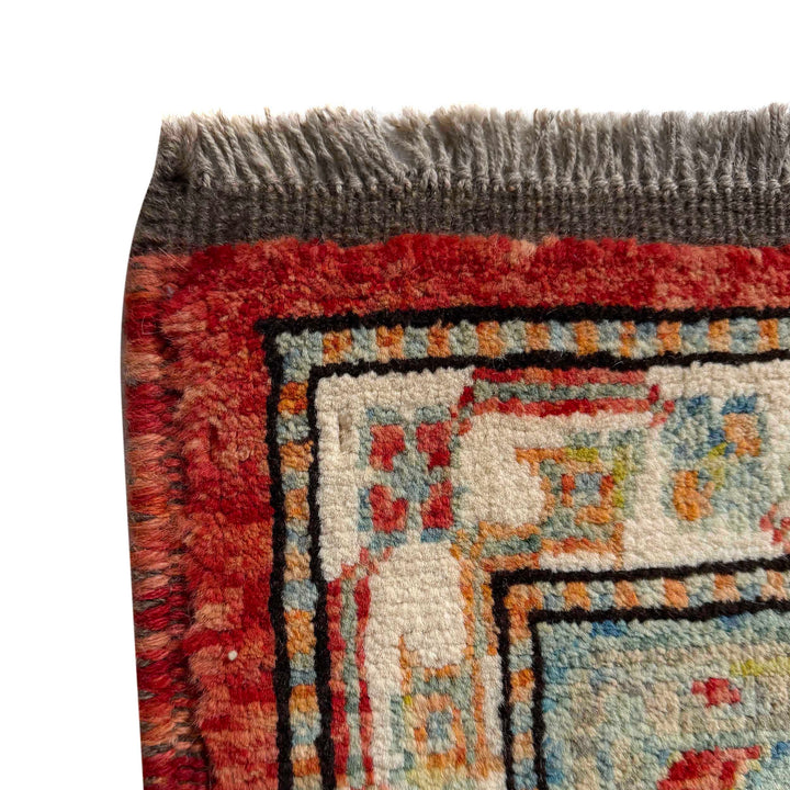 Hand Knotted Persian Heriz Area Rug 6' 9" x 9' 7" - No. AL43726