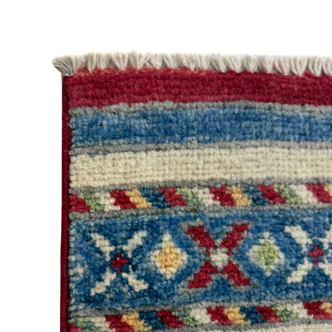 Afghan Khurjeen Runner Rug 1'10" x 5'11" Hand-Knotted | No. AL55997