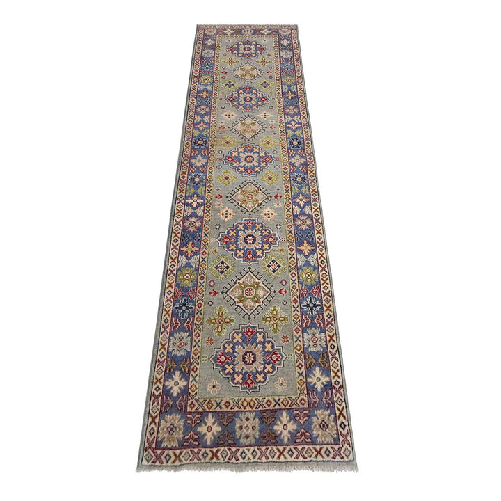 Hand knotted Kazak Runner Rugs 2' 7" x 9' 8" - No. AL22505