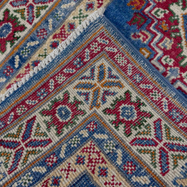 Hand knotted Kazak Runner Carpet 2' 7" x 9' 5" - No. AL25187