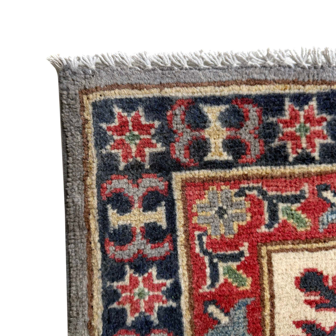 Hand Knotted Kazak Oriental Rug 6' 8" x 9' 7" - No. AL29240