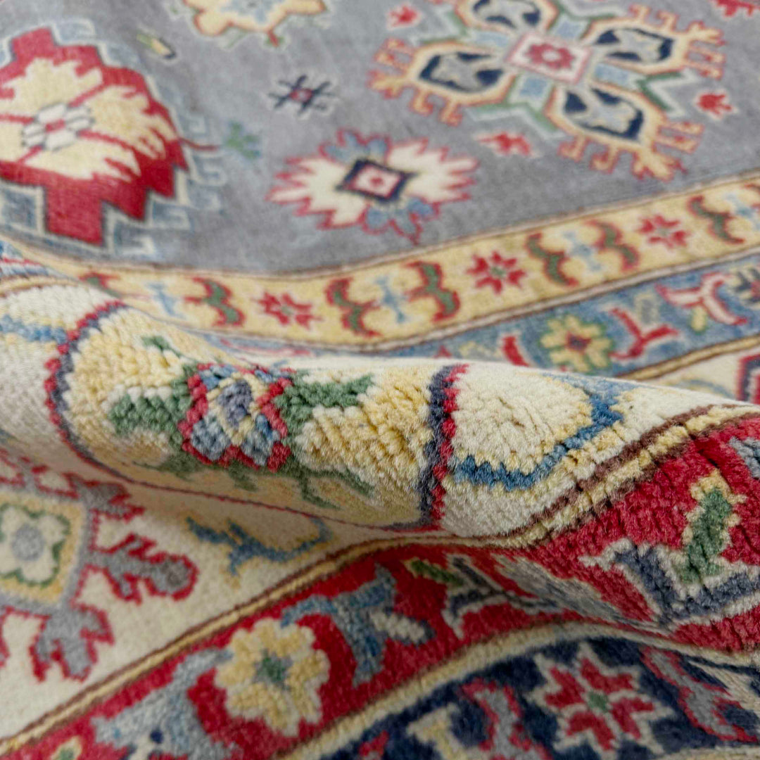 Hand Knotted Kazak Oriental Rug 6' 8" x 9' 7" - No. AL29240