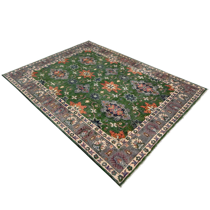 Oriental Kazak Rug 4' 10" x 7' 1" - No. AL57556