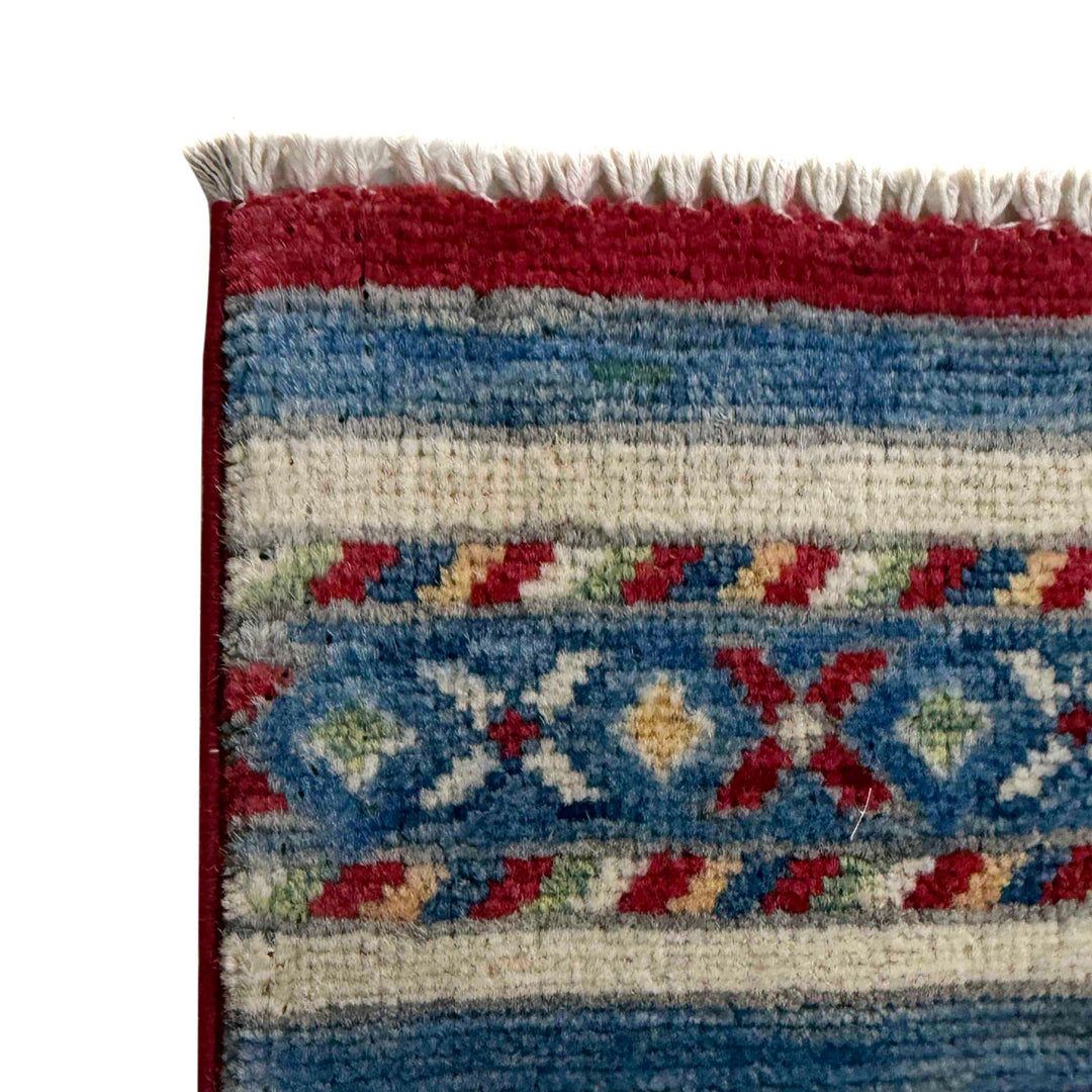 Afghan Khurjin Runner Rug 1' 10" x 5' 10" Hand-Knotted | No. AL83550