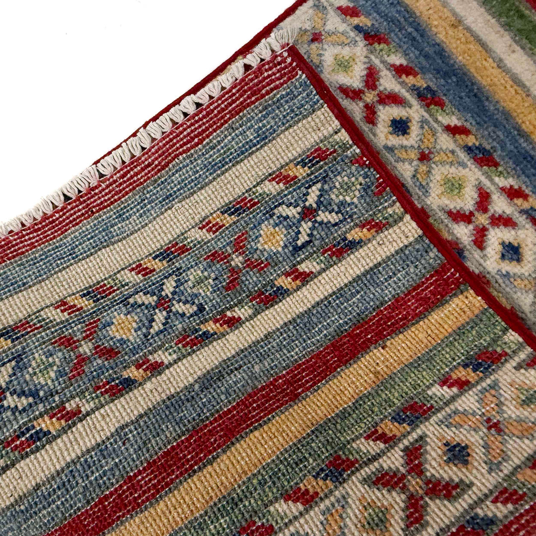 Afghan Khurjin Runner Rug 1' 10" x 5' 10" Hand-Knotted | No. AL83550