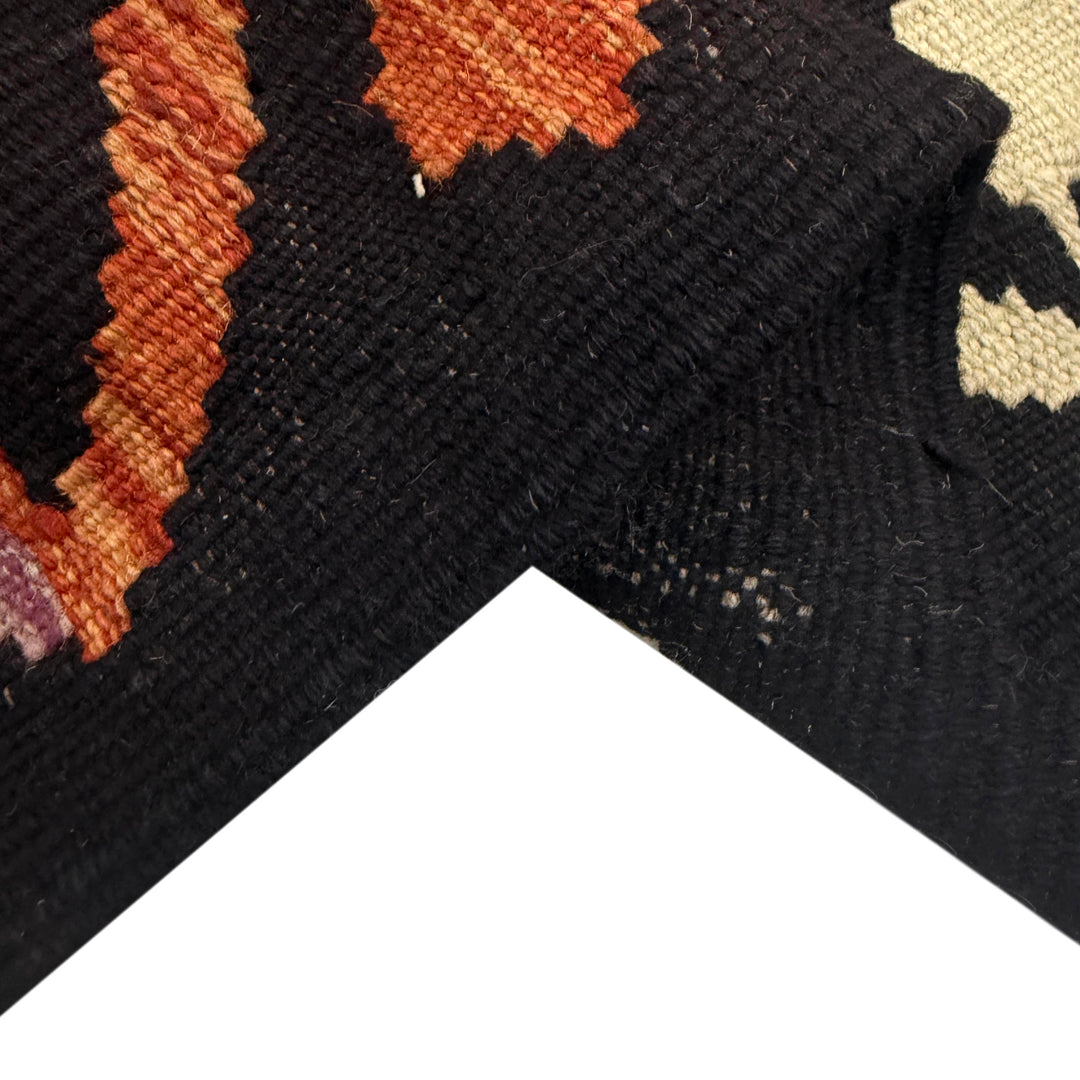 Afghan Kilim Rug 9' 5" x 12' 6" Flat-Weave | No. AL50222