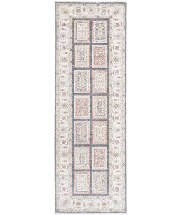 Hand Knotted Bakhtiari Wool Rug 2' 7" x 8' 1" - No. AT66814