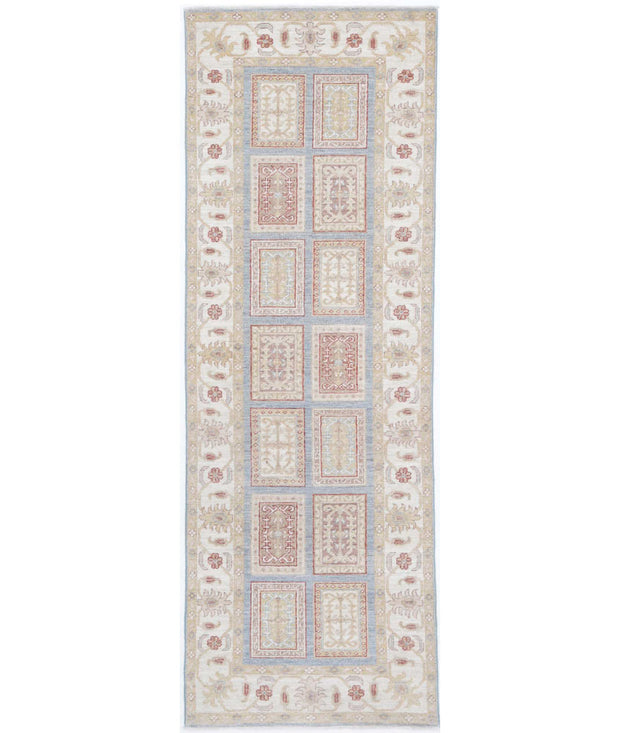 Hand Knotted Bakhtiari Wool Rug 2' 7" x 8' 3" - No. AT93034