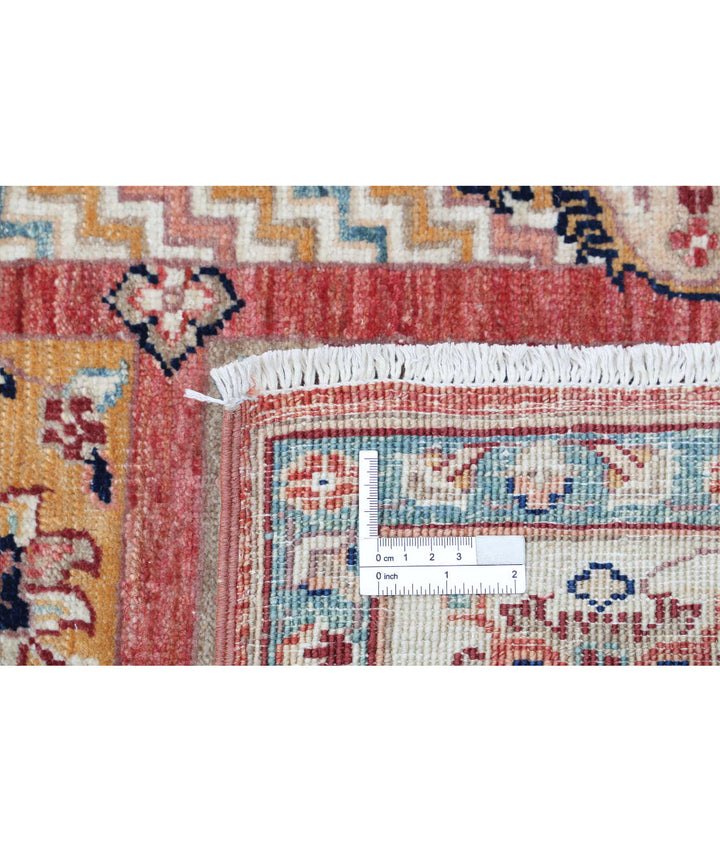 Afghan Bakhtiari Rug 4' 9" x 6' 5" Hand-Knotted | No. AT90780