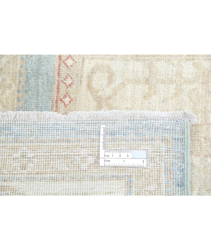 Afghan Bakhtiari Rug 6' 8" x 9' 10" Hand-Knotted | No. AT64863
