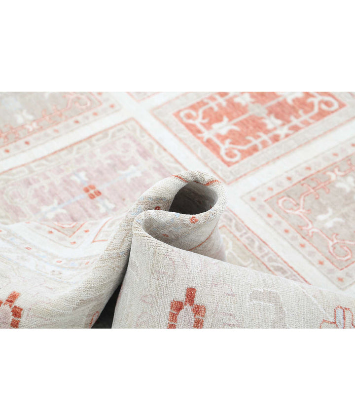 Afghan Bakhtiari Rug 8' 4" x 11' 6" Hand-Knotted | No. AT53764