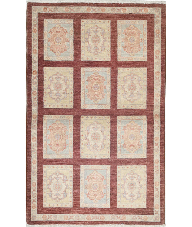 Hand Knotted Bakhtiari Wool Rug 3' 0" x 4' 9" - No. AT83875