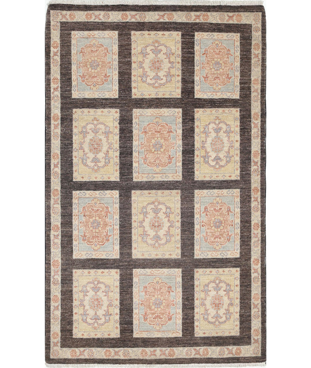 Hand Knotted Bakhtiari Wool Rug 3' 3" x 5' 1" - No. AT65408