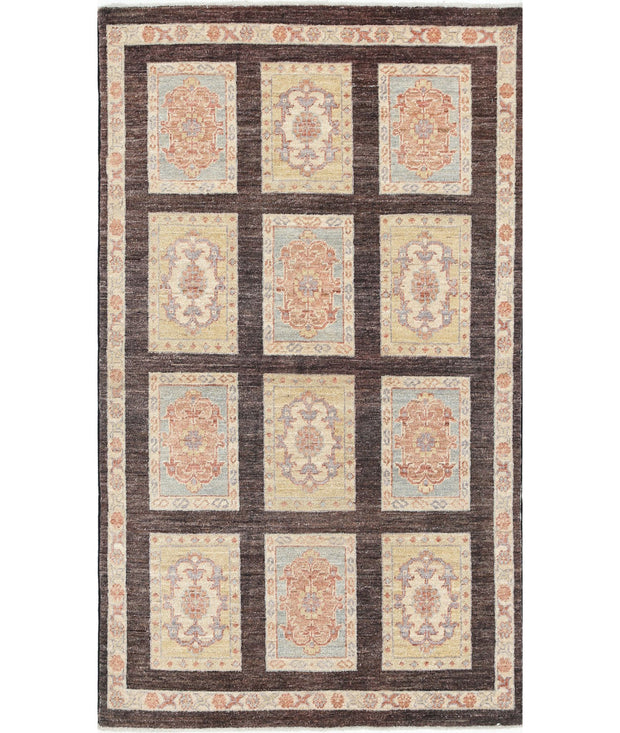 Hand Knotted Bakhtiari Wool Rug 3' 0" x 5' 2" - No. AT34664