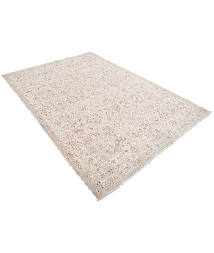 Hand Knotted Bakhtiari Wool Rug 3' 4" x 4' 8" - No. AT45103