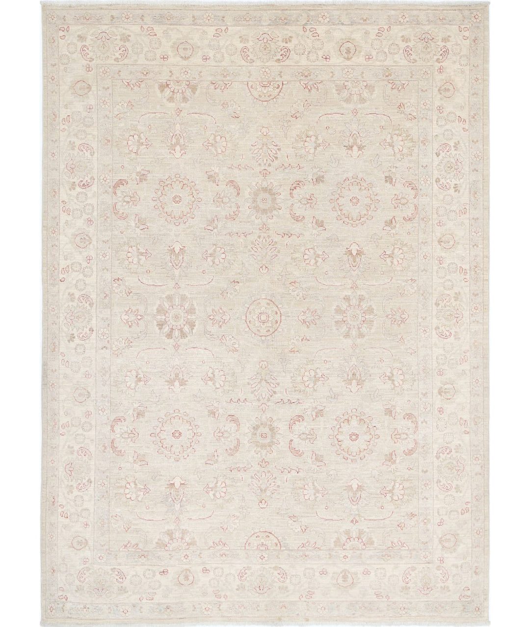 Hand Knotted Bakhtiari Wool Rug 3' 4" x 4' 8" - No. AT45103