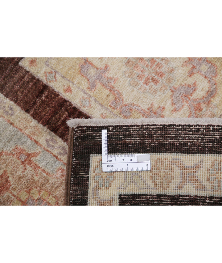 Brown Afghan Bakhtiari Rug 3' 0" x 5' 0" Hand-Knotted | No. AT50998