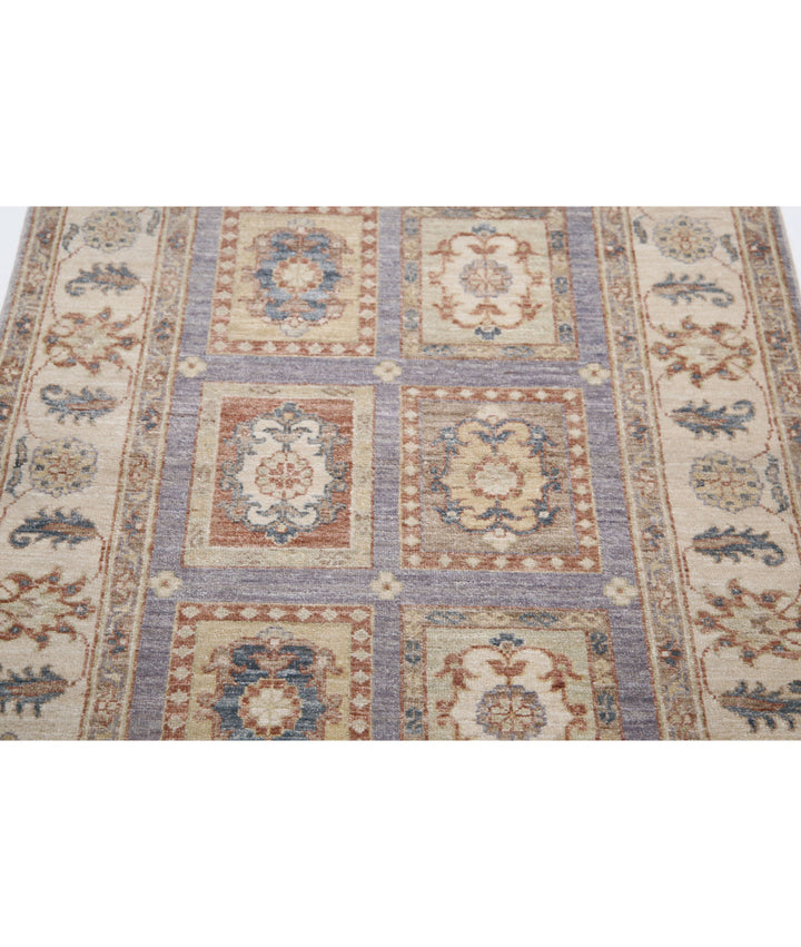 Afghan Bakhtiari Rug 3' 0" x 5' 0" Hand-Knotted | No. AT20783