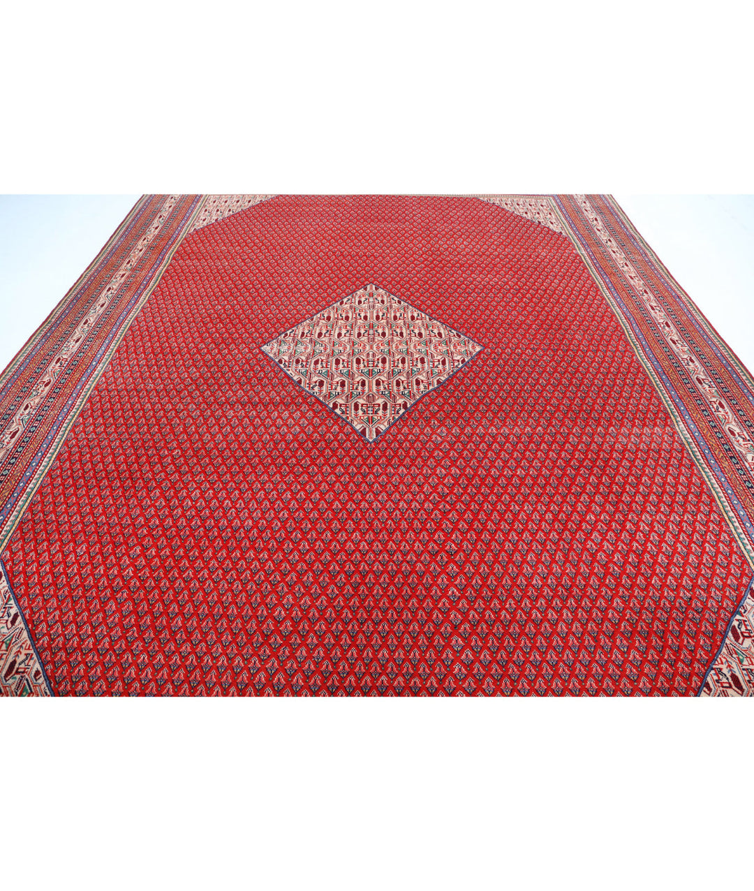Afghan Mir Saraband Rug 10' 2" x 13' 9" Hand-Knotted | No. AT49106