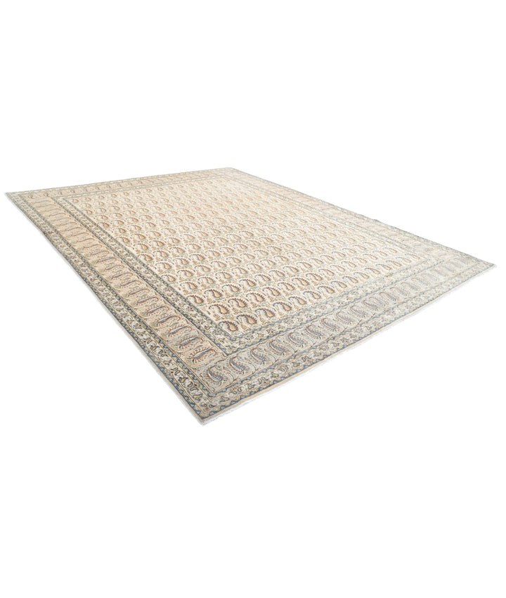 Afghan Mir Saraband Rug 10' 6" x 13' 4" Hand-Knotted | No. AT47375
