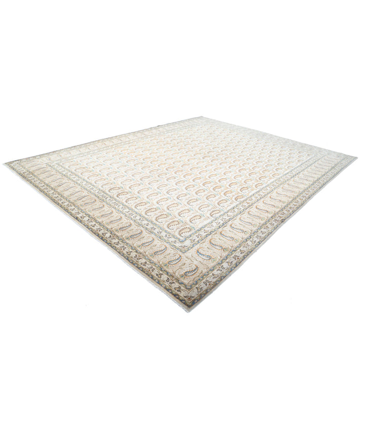 Afghan Mir Saraband Rug 10' 6" x 13' 4" Hand-Knotted | No. AT47375