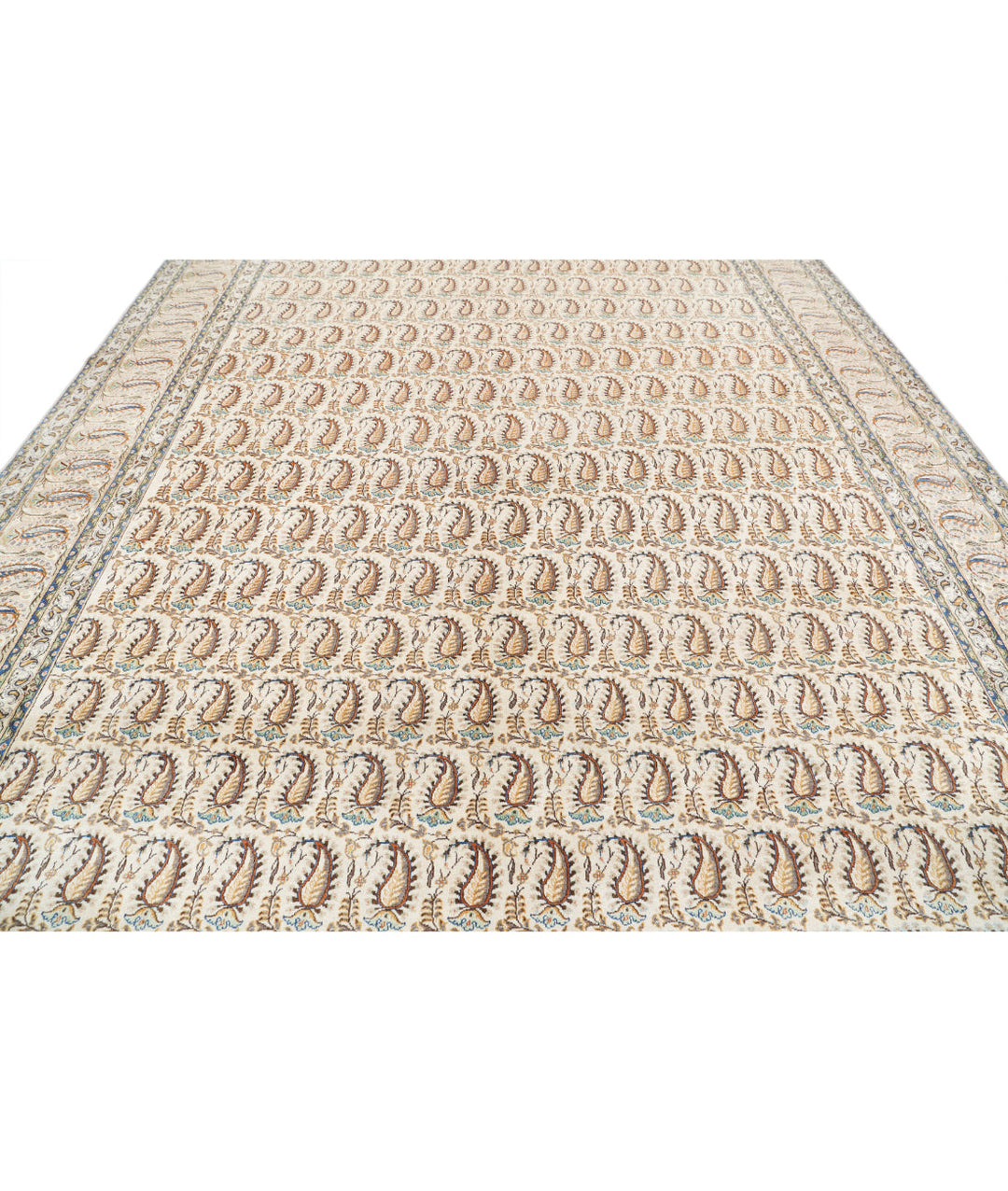 Afghan Mir Saraband Rug 10' 6" x 13' 4" Hand-Knotted | No. AT47375