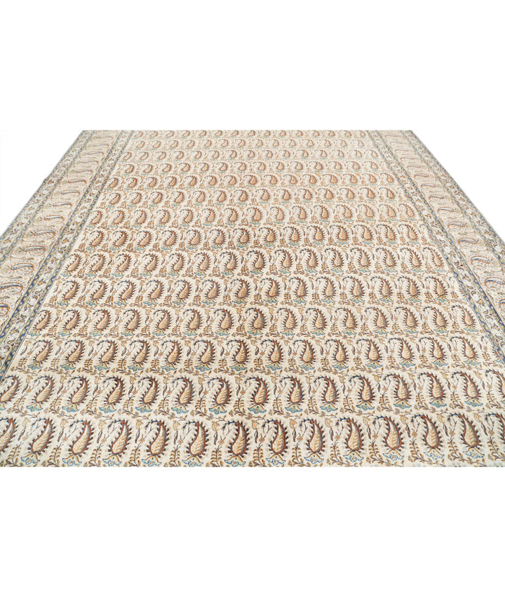 Afghan Mir Saraband Rug 10' 6" x 13' 4" Hand-Knotted | No. AT47375