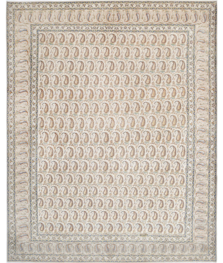 Afghan Mir Saraband Rug 10' 6" x 13' 4" Hand-Knotted | No. AT47375