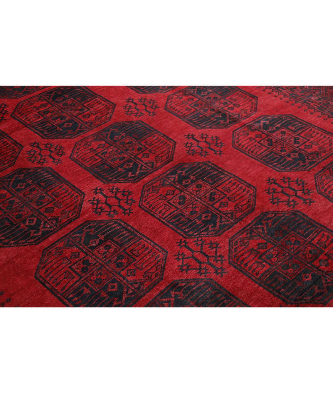 Afghan Khal Muhammadi Rug 8' 2" x 10' 11" Hand-Knotted | No. AT71182