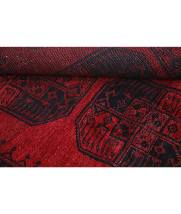 Afghan Khal Muhammadi Rug 8' 2" x 10' 11" Hand-Knotted | No. AT71182