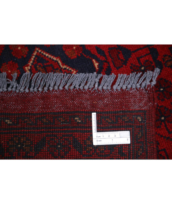 Afghan Khal Muhammadi Rug 5' 6" x 7' 5" Hand-Knotted | No. AT11183