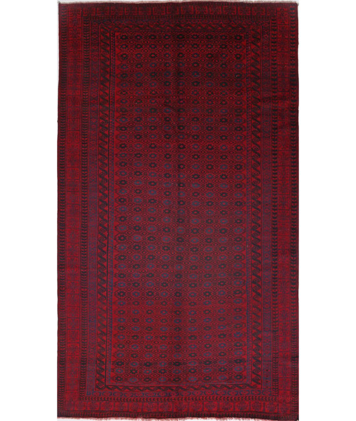 Afghan Khal Muhammadi Rug 6' 2" x 11' 0" Hand-Knotted | No. AT75901