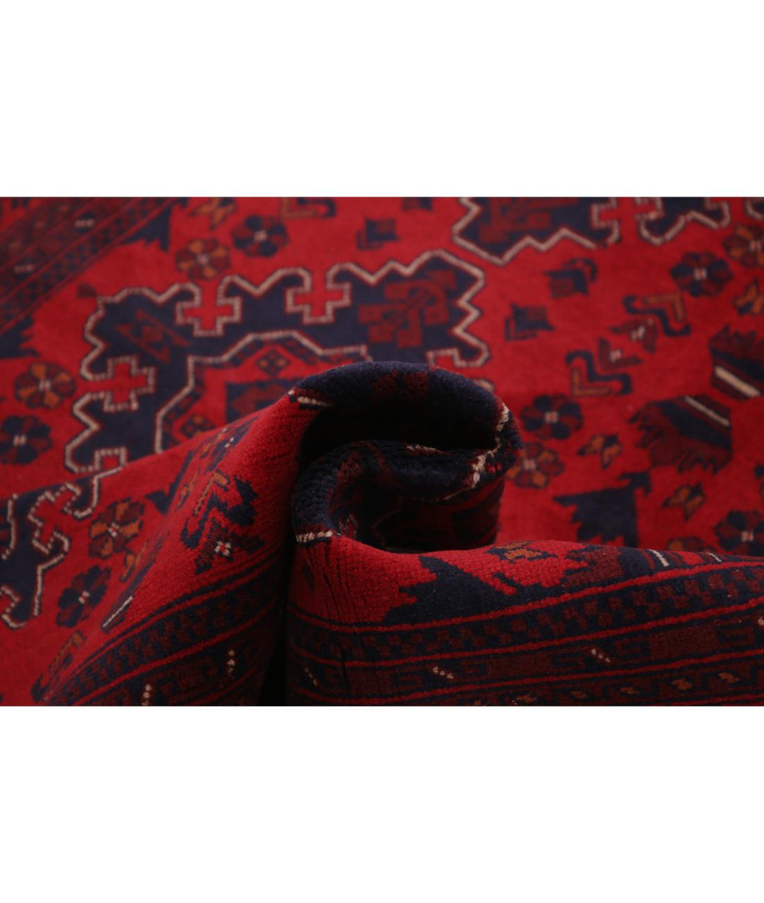 Afghan Khal Muhammadi Rug 5' 0" x 6' 8" Hand-Knotted | No. AT29897