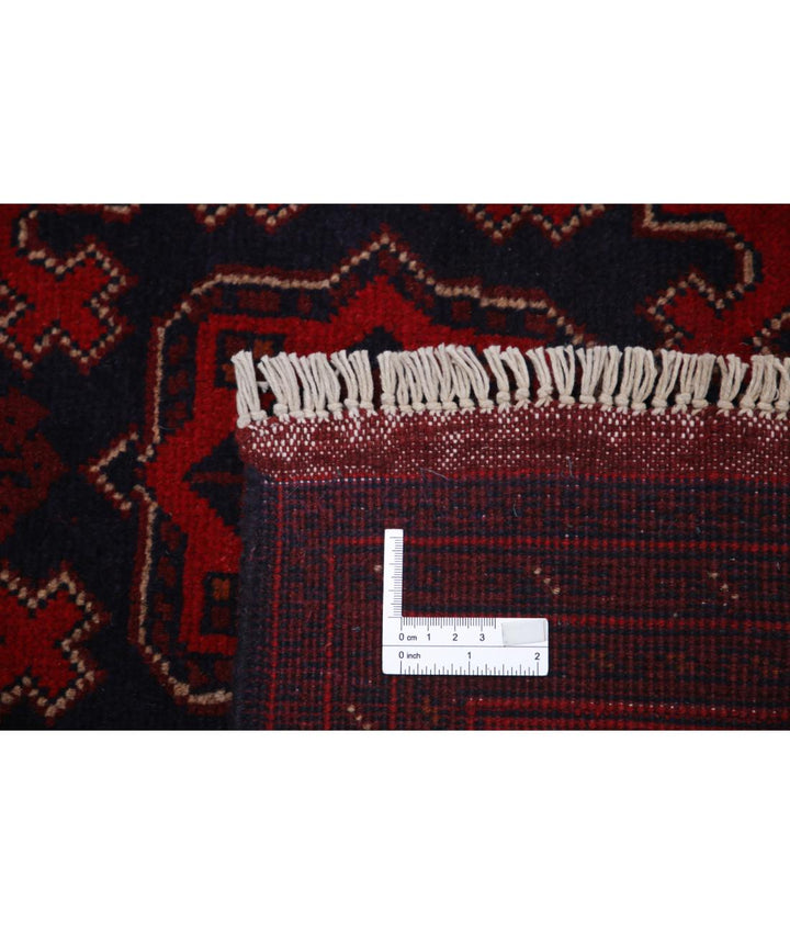Afghan Khal Muhammadi Rug 5' 0" x 6' 8" Hand-Knotted | No. AT29897