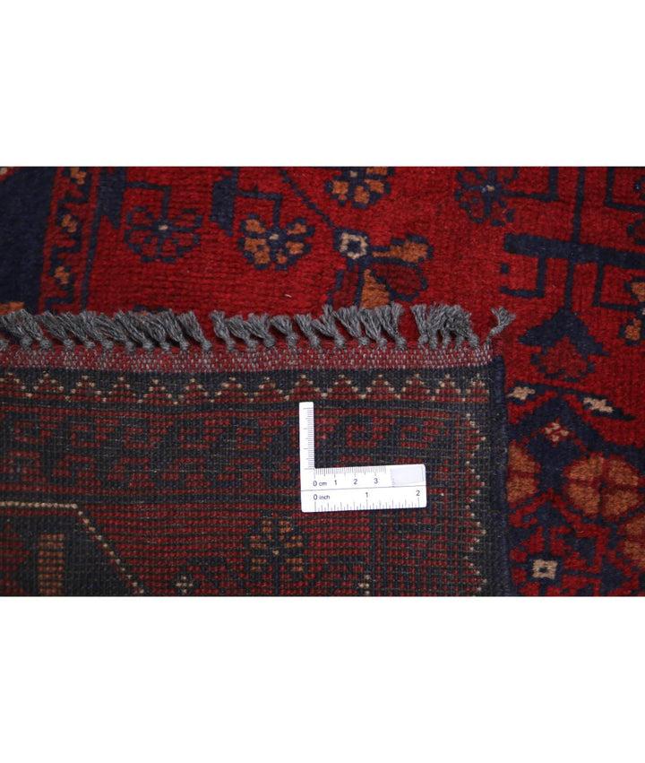 Afghan Khal Muhammadi Rug 4' 2" x 6' 4" Hand-Knotted | No. AT57646