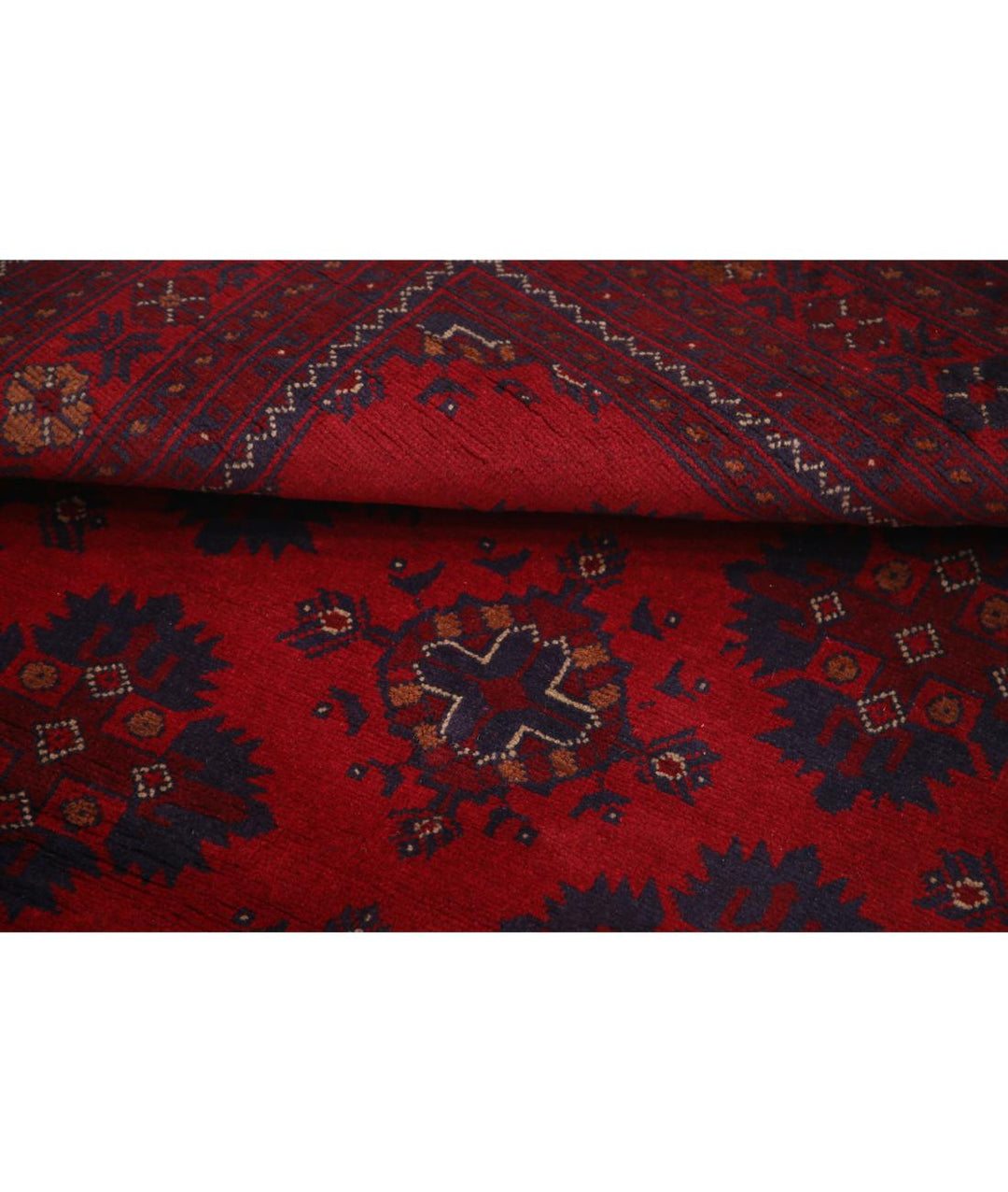 Afghan Khal Muhammadi Rug 4' 1" x 6' 1" Hand-Knotted | No. AT50338