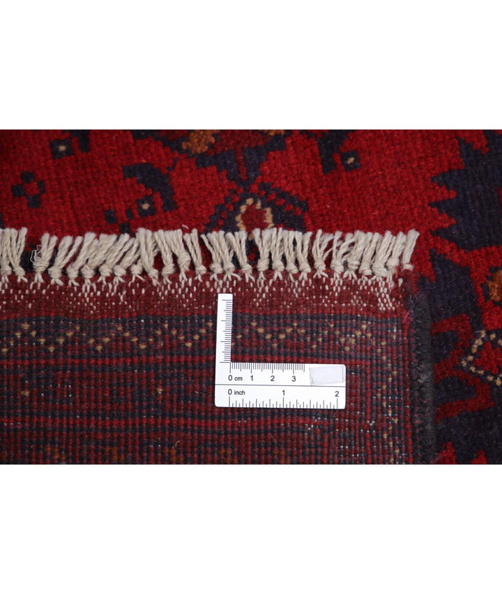 Afghan Khal Muhammadi Rug 4' 1" x 6' 1" Hand-Knotted | No. AT50338
