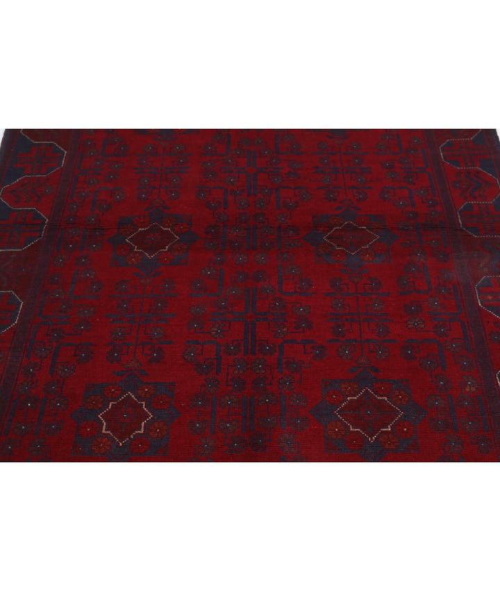 Afghan Khal Muhammadi Rug 4' 2" x 6' 5" Hand-Knotted | No. AT31908