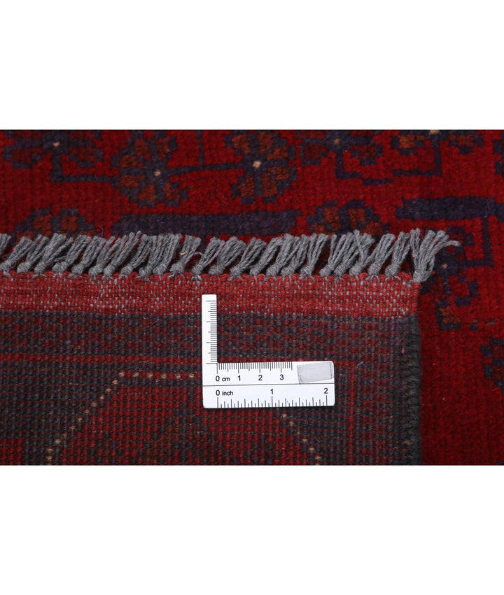 Afghan Khal Muhammadi Rug 4' 2" x 6' 5" Hand-Knotted | No. AT31908