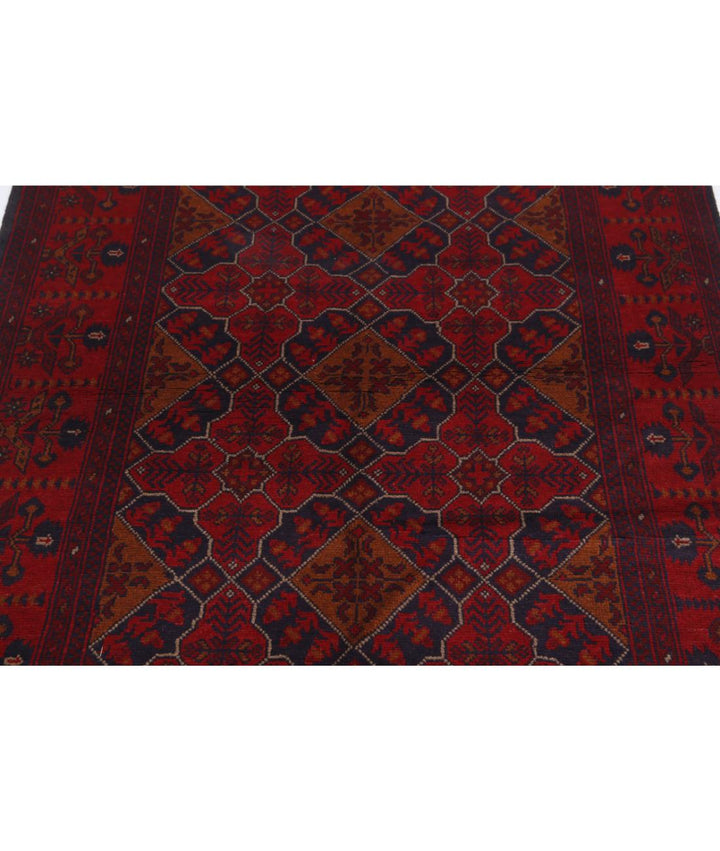 Afghan Khal Muhammadi Rug 4' 0" x 6' 4" Hand-Knotted | No. AT79010