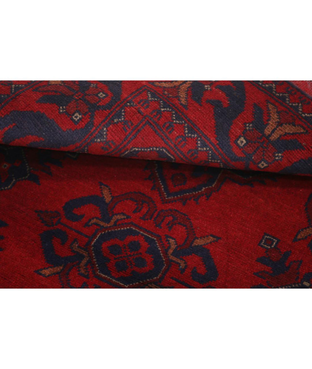 Afghan Khal Muhammadi Rug 3' 3" x 4' 6" Hand-Knotted | No. AT51496