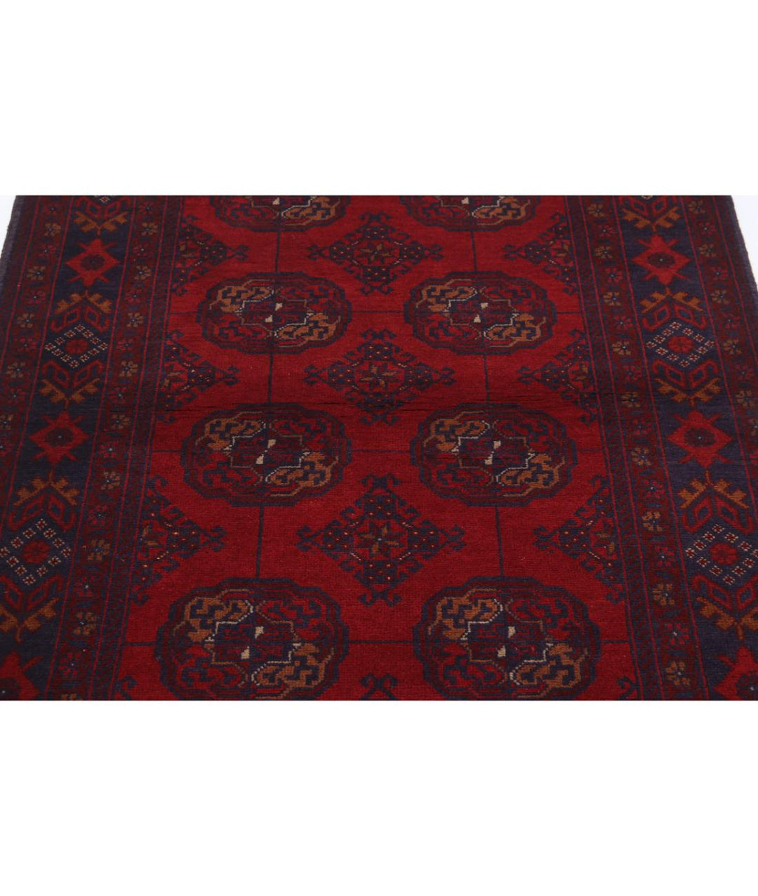 Afghan Khal Muhammadi Rug 3' 6" x 5' 0" Hand-Knotted | No. AT25414