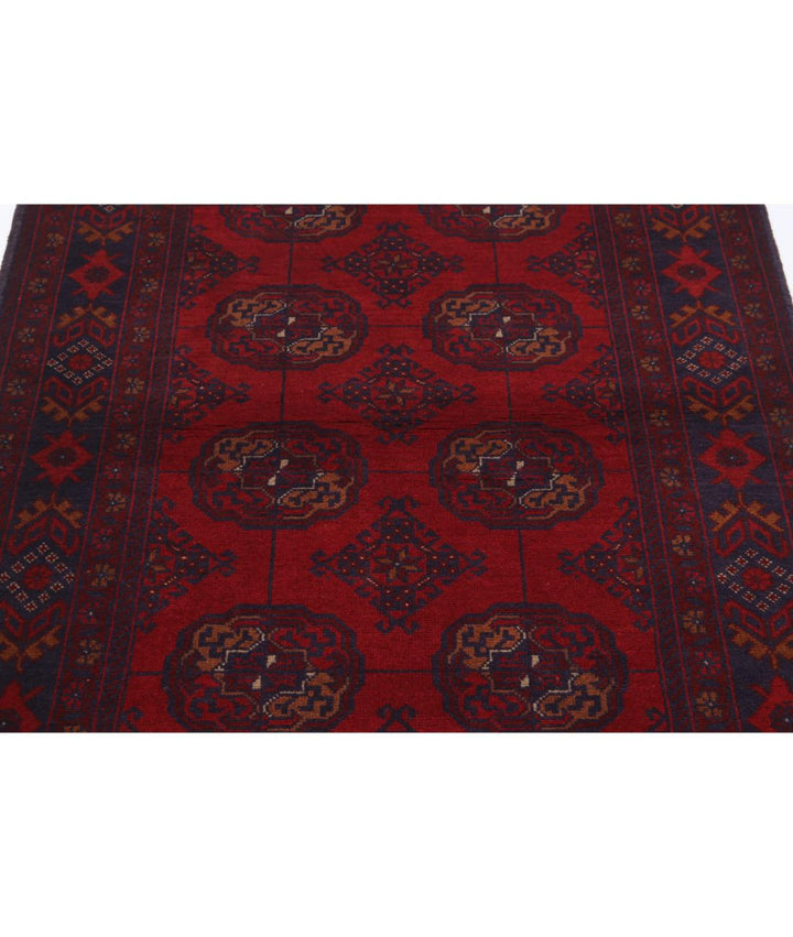 Afghan Khal Muhammadi Rug 3' 6" x 5' 0" Hand-Knotted | No. AT25414