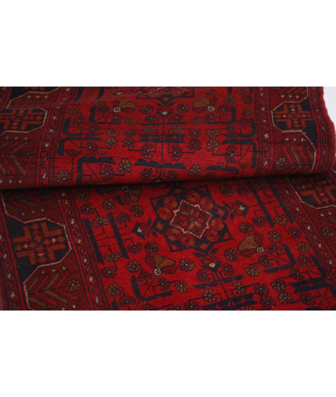 Afghan Khal Muhammadi Rug 2' 7" x 15' 11" Hand-Knotted | No. AT57703