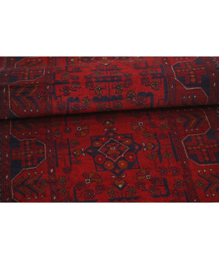 Afghan Khal Muhammadi Runner 2' 7" x 9' 7" Hand-Knotted | No. AT58902