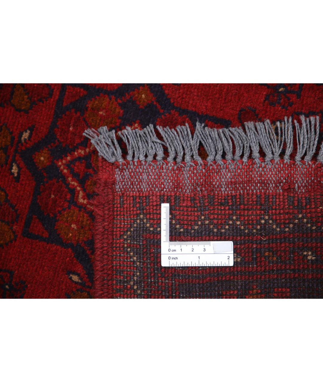 Afghan Khal Muhammadi Runner 2' 7" x 9' 7" Hand-Knotted | No. AT58902