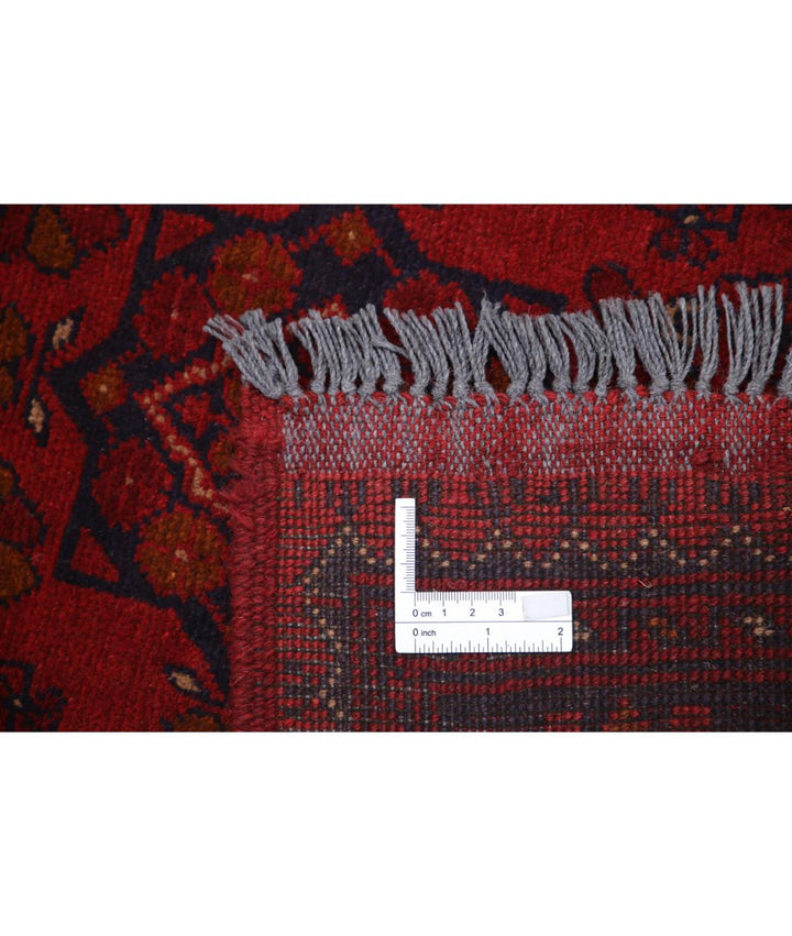 Afghan Khal Muhammadi Runner 2' 7" x 9' 7" Hand-Knotted | No. AT58902