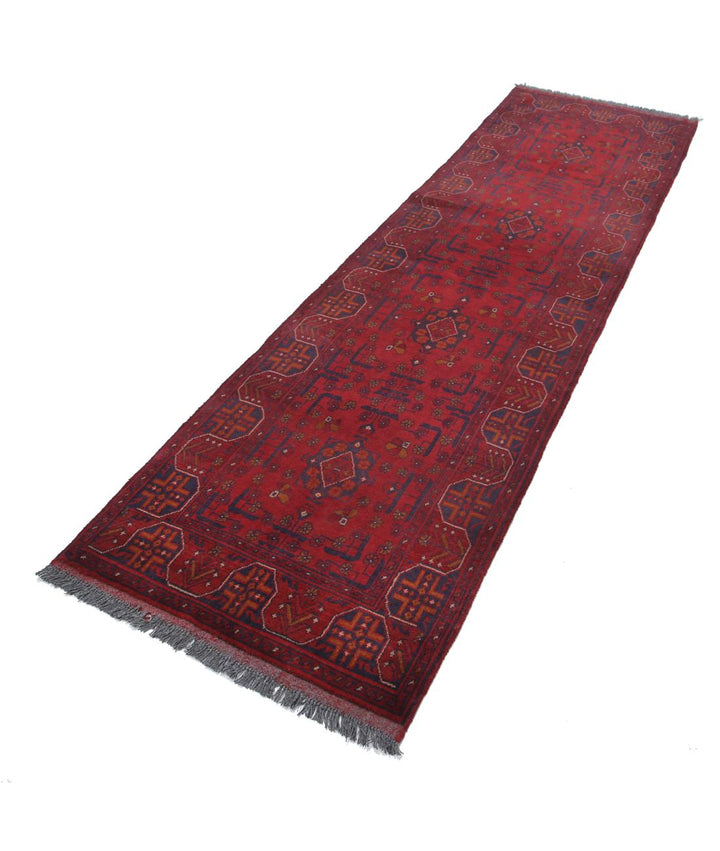 Afghan Khal Muhammadi Rug 2' 7" x 9' 3" Hand-Knotted | No. AT23565