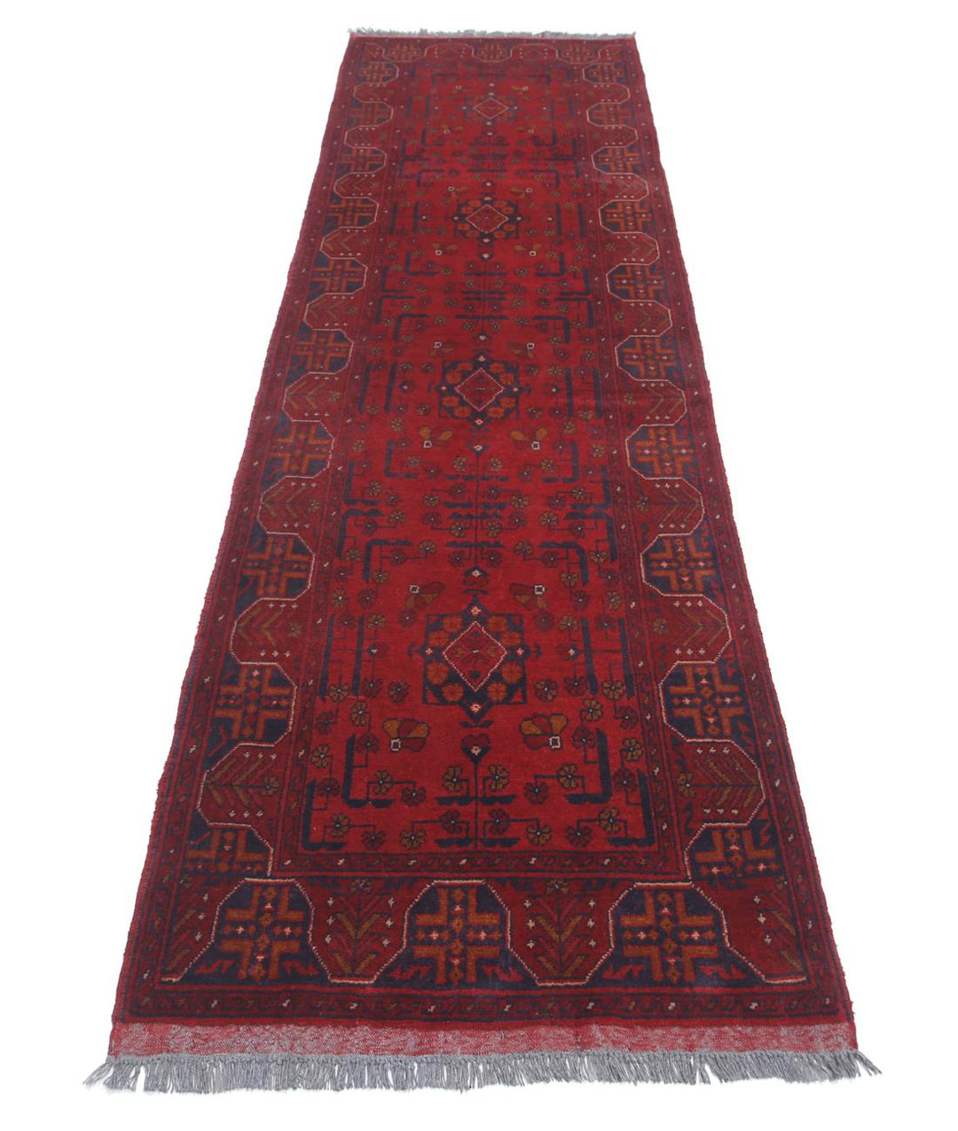 Afghan Khal Muhammadi Rug 2' 7" x 9' 3" Hand-Knotted | No. AT23565