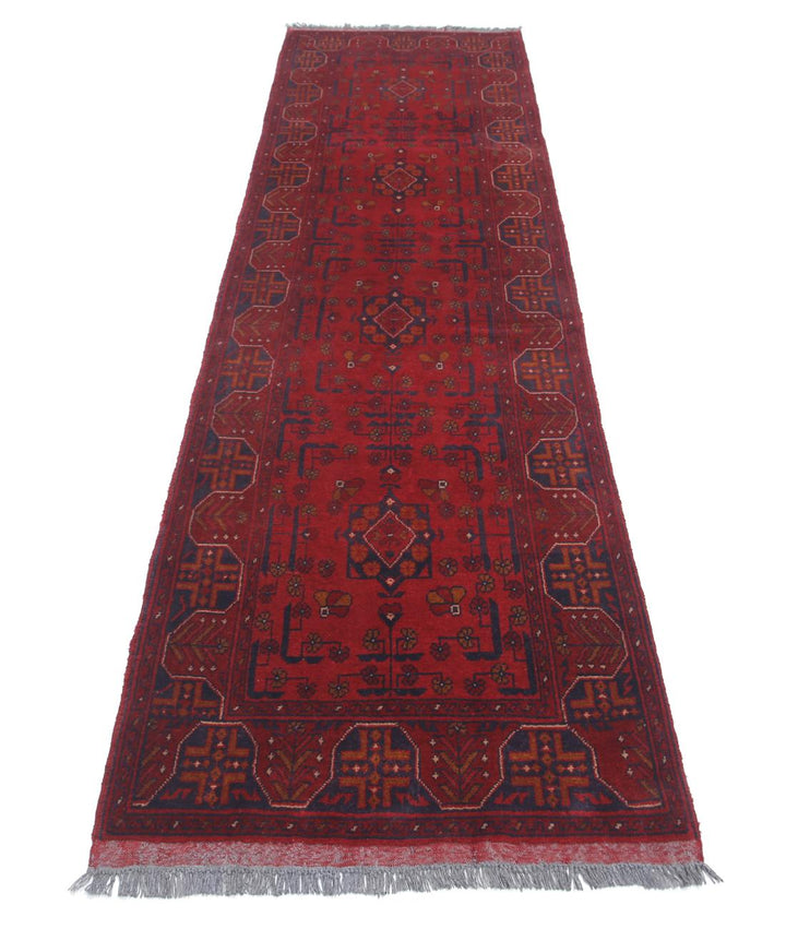 Afghan Khal Muhammadi Rug 2' 7" x 9' 3" Hand-Knotted | No. AT23565